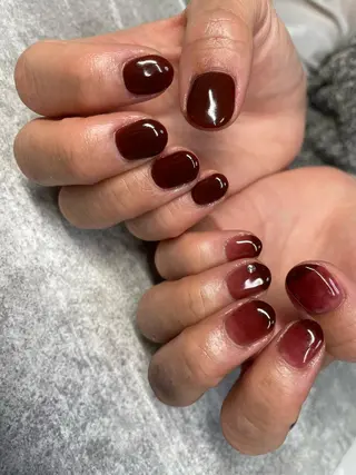 ロング カラー ヘアアレンジ キッズ ネイル マツエク・マツパ アイブロウ 福田 加奈のネイルデザイン