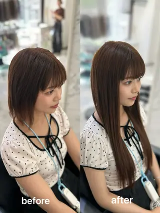 ロング 🩵ララモアナ nazu🩵のヘアスタイル