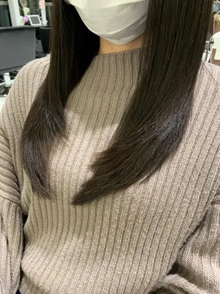 ロング air -GINZA tower所属・小潟 千尋のヘアスタイル