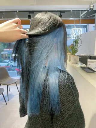 カラー 渡辺春衣 ♡デザインカラーのヘアスタイル