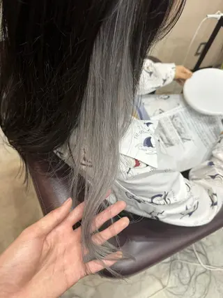 セミロング hairsalon  a-to所属・多賀 凌空のヘアスタイル