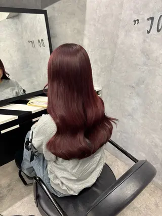 ロング カラー エクステ&"盛れる" 艶髪✨SYURIのヘアスタイル