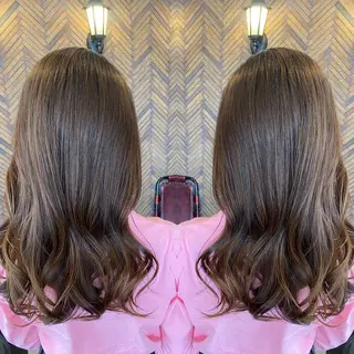 ロング カラー tocca 💜石田愛結💜のヘアスタイル