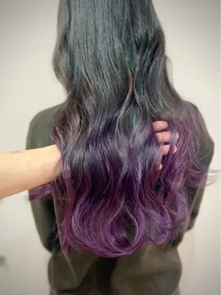 ロング カラー GaKu/ハイトーン /ブリーチ/レイヤーのヘアスタイル