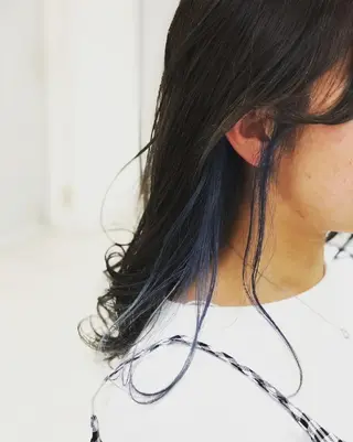 ロング カラー 💎大人ハイライト 💎上杉一也💎のヘアスタイル