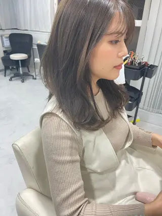 セミロング モテ髪支持率NO.1 KENJIROのヘアスタイル