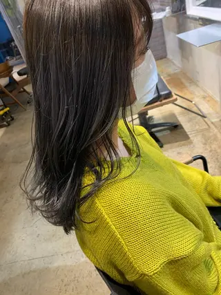 カラー 吉沢遣人/レイヤー 艶カラー/抜け感のヘアスタイル