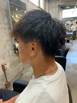 パーマ メンズ ⚡️メンズパーマ特化 mens支持◎/忠地のヘアスタイル