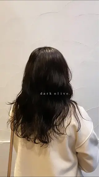 ロング パーマ/名古屋パーマ / コデラ ナナホのヘアスタイル