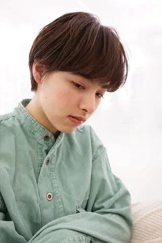 ショート カラー 山下 直人のヘアスタイル