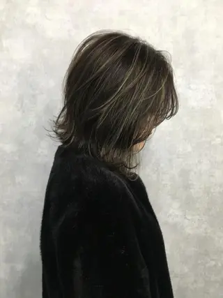 ショート カラー レイヤーカット BLend 渋谷のヘアスタイル