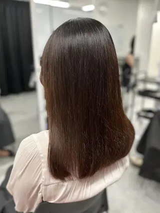 セミロング カラー ヘアアレンジ 公式PARADE💐 池袋💐のヘアスタイル