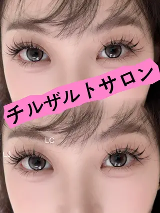 マツエク・マツパ 池袋💖 チルザルトサロンのマツエク・マツパデザイン