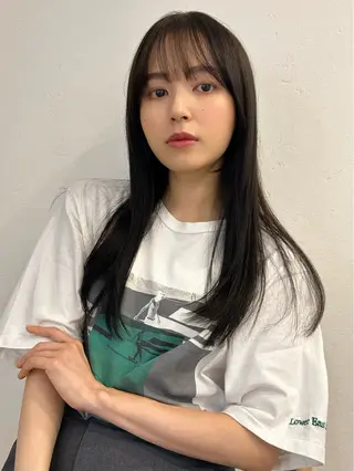 ロング 銀座店長🌟 片山雄太のヘアスタイル
