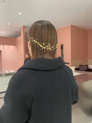 ショート カラー ヘアアレンジ 眉毛アイブロウ&まつ毛パーマiena渋谷/パリジェンヌ/眉毛まつげパーマ/眉毛アイブロウ所属・iena渋谷 /ゆーこのマツエク・マツパデザイン