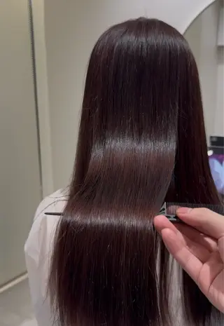 ロング picture所属・髪質改善ストレート 縮毛矯正のヘアスタイル