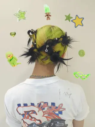 ショート 髪質改善/お呼ば れヘア/透明感カラーのヘアスタイル