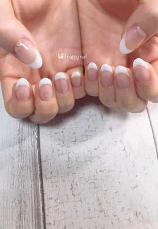 ネイル 北浦和 自爪育成ケアのネイルデザイン