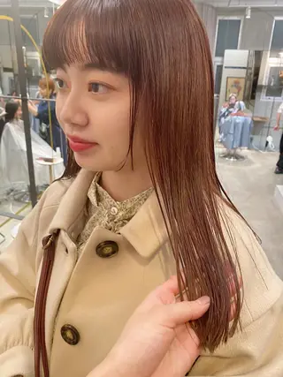 セミロング カラー 🍸nana/透明感 カラー/レイヤー✨のヘアスタイル