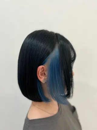 ショート カラー Salon de Qualia(サロンドクオリア)所属・杉下　涼/ハイトーン /髪質改善/パーマのヘアスタイル