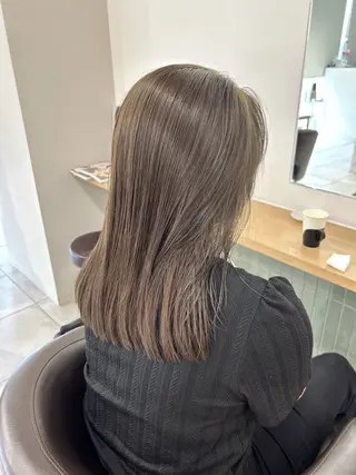 セミロング カラー ヘアアレンジ 【代表】 たき〜のヘアスタイル