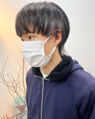 ショート カラー パーマ ヘアアレンジ メンズ 【池袋/スパイキー ショート】ⓝⓘⓜⓤのヘアスタイル