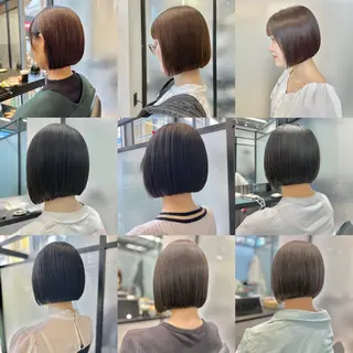 ショート SALOWIN心斎橋Suite店所属・洗っても取れない 髪質改善|OJIROのヘアスタイル