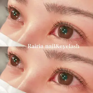 マツエク・マツパ Rairia nail & eyelash所属・Rairia🎀 eyelashのマツエク・マツパデザイン