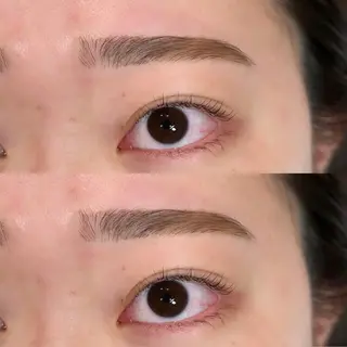 アイブロウ Mizuki🦋 Pinklagoonのマツエク・マツパデザイン