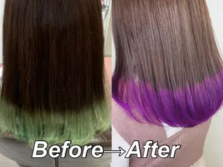 セミロング 🫧艶髪カラー🫧 森本くるみのヘアスタイル