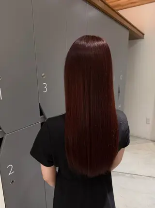 カラー 金田 彩花のヘアスタイル