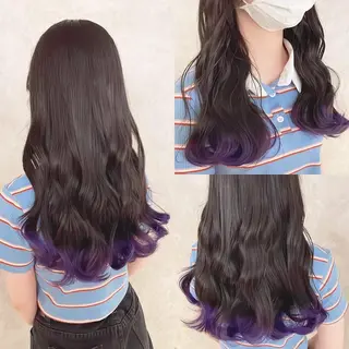 カラー 渋谷:インナーカラー ／🍒エリカ🍒のヘアスタイル