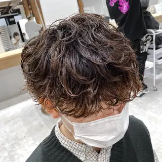 パーマ rule千本丸太町所属・富田 一輝のヘアスタイル