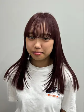 ミディアム カラー アリサ/ 暖色colorのヘアスタイル