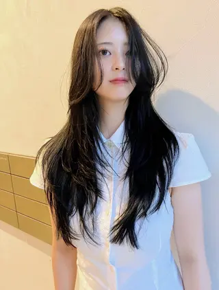 ロング ボブ/透明感カラー Fukaのヘアスタイル