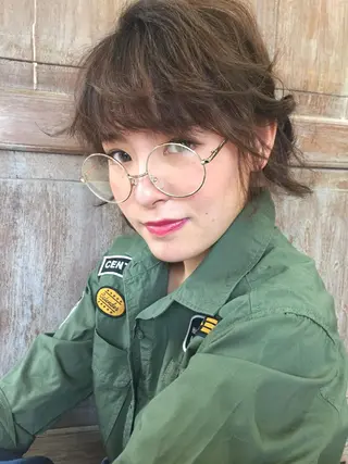 ショート DiMPlE  ディンプル所属・🌸スタイリスト 山浦美恵のヘアスタイル