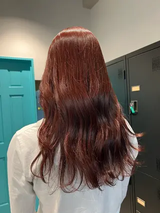 ロング カラー 🌞レイヤー×カラー 前川那津美🌞のヘアスタイル