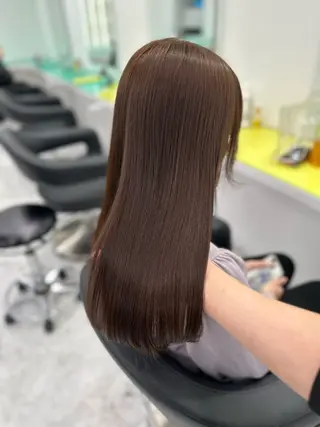 セミロング カラー ♡ダブルカラー特化♡ miyuのヘアスタイル
