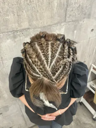 ヘアアレンジ 田中 沙也香のヘアスタイル