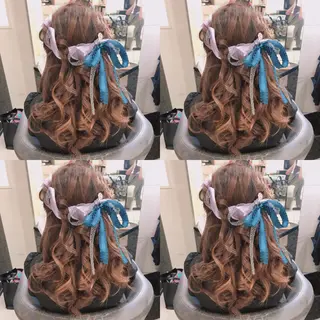 ミディアム ヘアアレンジ 🌷MAYU 🌷のヘアスタイル