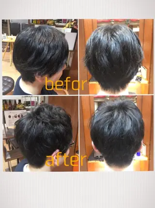 ショート メンズ ✨🌿大人可愛い愛さ れhair🌿✨松本のヘアスタイル