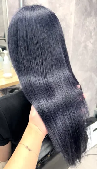 ロング ハイトーン/透明感 髪質改善/rinaのヘアスタイル