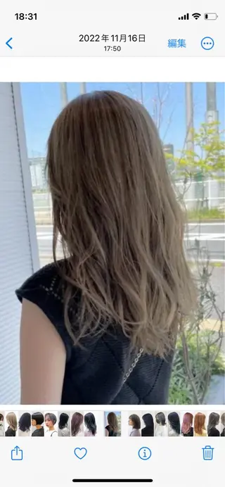 ロング カラー FRAME spa&hair room博多店【フレーム】所属・髪質改善｜顔周り｜博 多｜川上智也のヘアスタイル