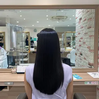 ロング ✨美髪/縮毛矯正 講師 /塚田健✨のヘアスタイル