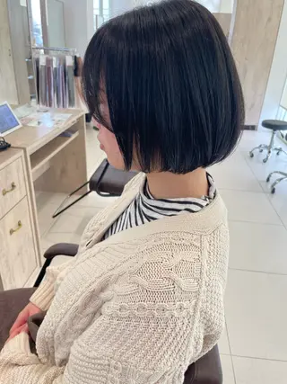 ミディアム カラー 鶴岡で縮毛矯正なら お任せ！ハヤシナオミのヘアスタイル