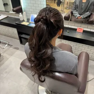 ロング ヘアアレンジ 🎀ヘアアレンジ 🎀ななみのヘアスタイル