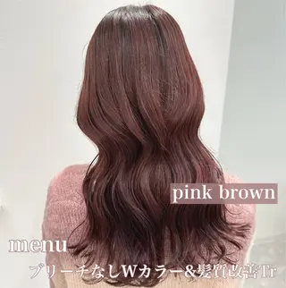 ロング Wカラー/暖色/べ ージュりく©︎🐝のヘアスタイル