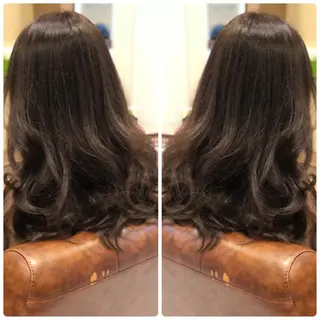 セミロング カラー 小山内 龍一郎 店長のヘアスタイル