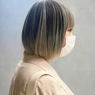 ショート カラー 🫧 清水優 /広がらないボブ🫧のヘアスタイル