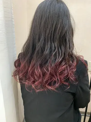 セミロング カラー ささき まさとのヘアスタイル